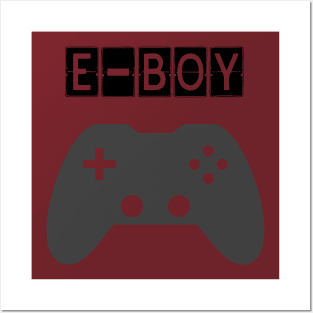 E boy player Posters and Art